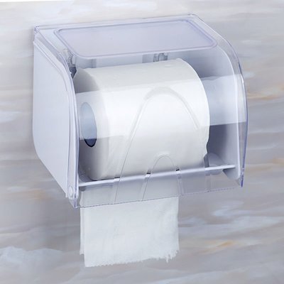 廁所放置物架抽紙盒免打孔壁掛式防水紙巾盒卷紙架子