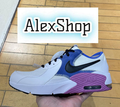 艾力克斯 NIKE AIR MAX EXCEE GS 白藍紫 氣墊休閒慢跑鞋 男女大童 CD6894-117 上7