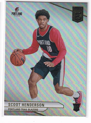 2023-24 DONRUSS ELITE系列 新人特卡 籃球卡SCOOT HENDERSON 拓荒者隊
