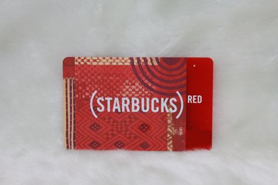 星巴克 STARBUCKS 英國 2009 6053 STARBUCKS RED 限量 隨行卡 儲值卡 卡片 收集 收藏