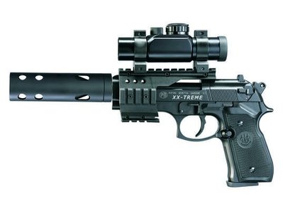 【武莊】現貨免運 UMAREX貝瑞塔M92FS轉輪式XX-TREME戰術版4.5mm/.177CO2槍-UM45CN05