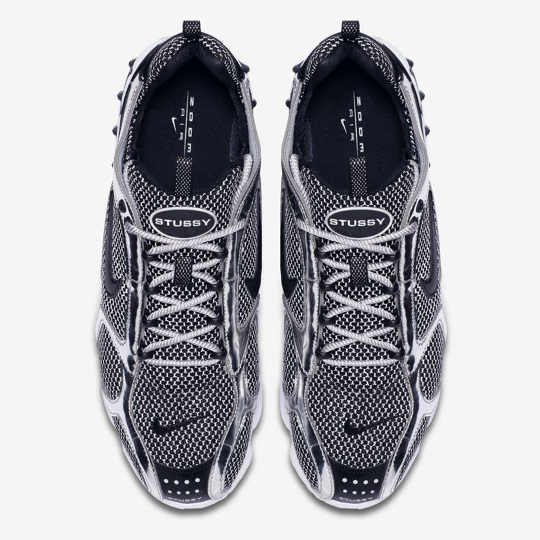 【AYW】NIKE AIR ZOOM SPIRIDON CAGE 2 STUSSY 聯名黑銀