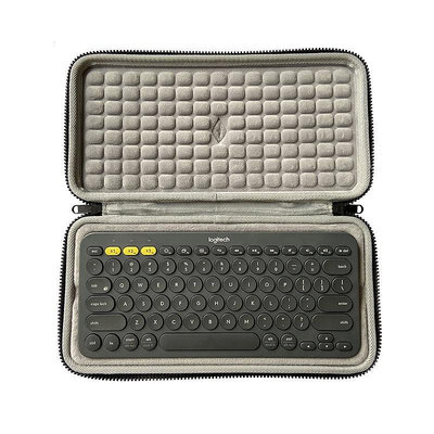 MTX旗艦店適用羅技PEBBLE KEYS 2 K380S/K380鍵盤收納保護硬殼包袋套盒