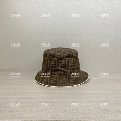 30年老店 預購 FENDI FF fabric bucket hat 漁夫帽 防水材質 帽子 FXQ697 S號