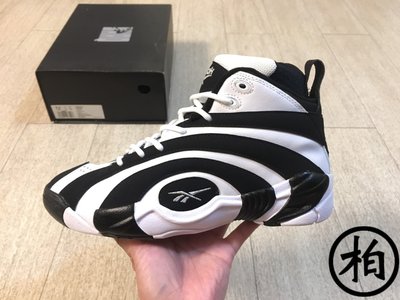【柏】近全新 台灣公司貨 REEBOK SHAQNOSIS 歐尼爾 黑白 年輪鞋 EF3069