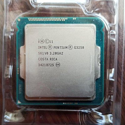 Intel G3258 1150腳位 3.2G CPU 附CPU風扇
