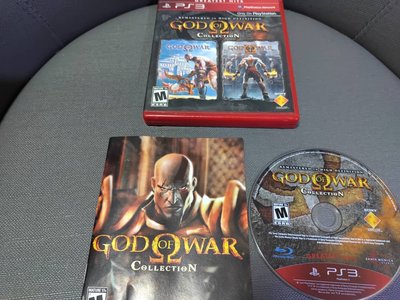 收藏絕版 PS3 經典遊戲 戰神1+2 God of War Collection 合輯 亞版英文