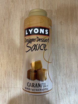 **愛洛奇**美國 Lyons 經典設計師 焦糖 裝飾醬(476g)
