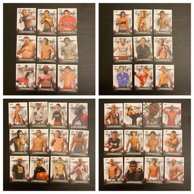 2010 Leaf Trading Cards MMA 格鬥武術拳擊卡 卡片 （編號1-100）共100張