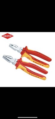 德國工藝 頂級工具KNIPEX 02 06 200 頂級鍍鉻防銹(絕緣型)強力鋼絲鉗 老虎鉗