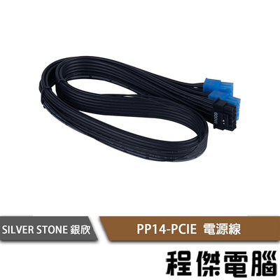 【SilverStone 銀欣】PP14-PCIE 電源線 實體店家『高雄程傑電腦』