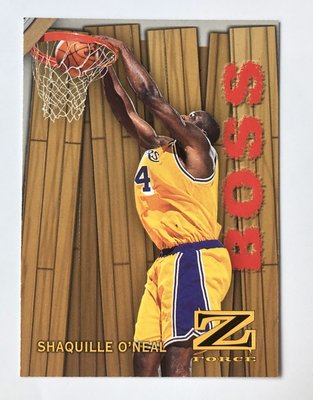 NBA 1997 Skybox Z Force Boss Shaquille O'Neal 立體浮雕 特卡 #14B
