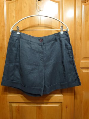 專櫃 全新Ginkoo 短褲 (尺寸 38,有吊牌, 鐵灰色)