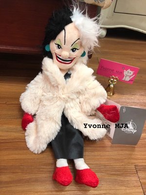 *Yvonne MJA* 日本迪士尼Disney限定正品 101忠狗 庫伊拉精緻娃娃