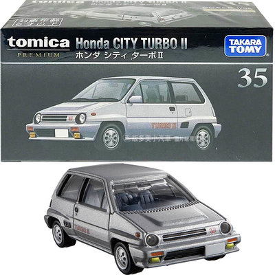 【HAHA小站】TM29189 正版 多美 黑盒 PRM35 本田 CITY Turbo 2 小汽車 模型車