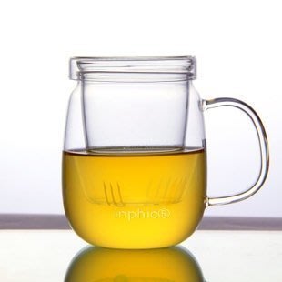 INPHIC-茶具 耐熱玻璃茶壺 頂級個人辦公杯 水杯 過濾泡茶壺