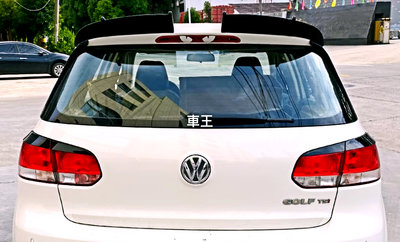 【車王汽車精品百貨】福斯 VW Volkswagen Golf GTI 6 AK款 高爾夫 六代 尾翼 壓尾翼 導流板