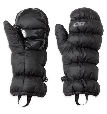 【Outdoor Research】OR244880 0001 黑 保暖羽絨手套 登山旅遊保暖手套
