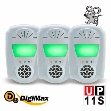 【樂樂生活精品】DigiMax UP-11S『風光』雙效型超音波驅鼠器 [高頻超音波] [強力磁震波] 3入請看關於我