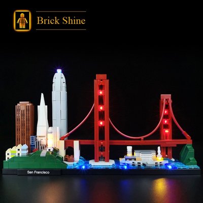 現貨 燈組 樂高 LEGO 21043 舊金山 燈組   全新未拆  BS燈組 原廠貨