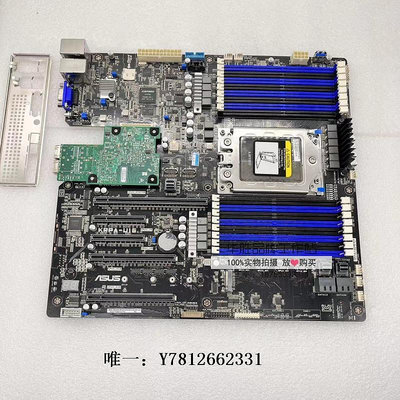 電腦零件ASUS華碩 KRPA-U16 PCI-E4.0 單路AMD EPYC服務器雙萬兆光口主板筆電配件