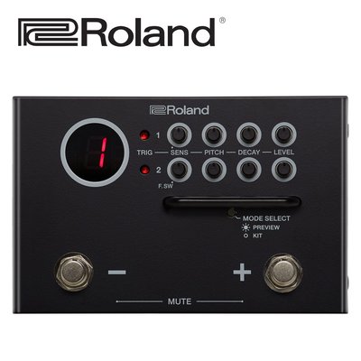 小叮噹的店 ROLAND 樂蘭 TM-1 鼓拾音音源機 Trigger Module 公司貨