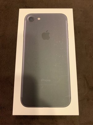 [MI413-1] IPhone 7 , Black , 32GB 空盒