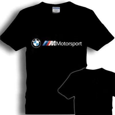 熱賣 2028年新款 寶馬BMW MOTORSPORT moto 機車 摩托 街車 重機4S店工作服 騎行短袖T恤 短袖