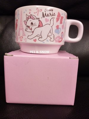 [ P & S ] 日本 迪士尼 限定 瑪麗貓 陶瓷杯 咖啡杯