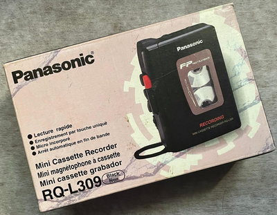 台灣製國際牌Panasonic RQ-L309錄音機卡帶機近新錄放音機