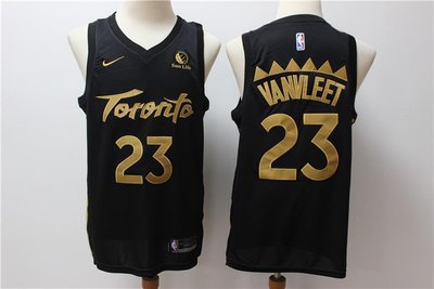 佛瑞德·梵維利特(Fred VanVleet) NBA多倫多暴龍隊 熱壓 新款 19-20赛季 城市版 球衣 23號