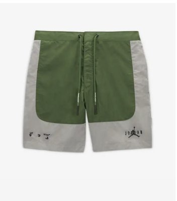 Jordan x Off-White BAGGY SHORT 短褲 DM7472-361。太陽選物社