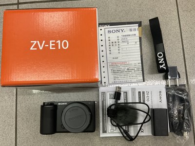 [保固中][高雄明豐] 公司貨 Sony ZV-E10 便宜賣 [G0315]