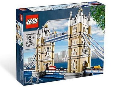清倉(全新未拆)樂高 Lego 10214 Tower Bridge 倫敦塔橋7900元（請先問與答)