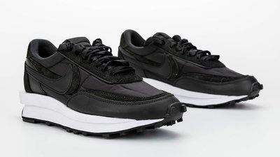 Nike x Sacai LDWaffle Black Nylon US10 28cm