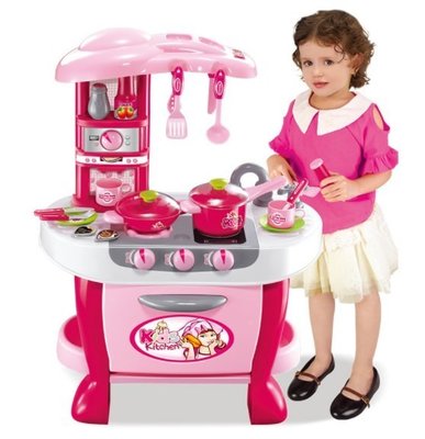 佳佳玩具 ----- 兒童 觸摸感應廚具台 廚房遊戲 大型 廚具組 餐具 玩具 扮家家酒【CF130223】