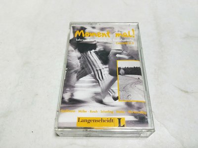 昀嫣音樂(CD150) Moment Mal! - Cassette 2.3 Aussproche 卡帶 售出不退