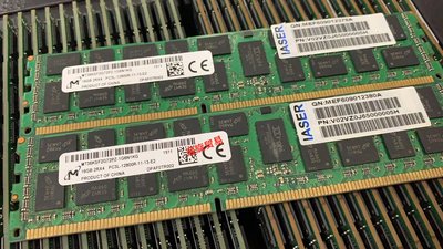 浪潮鎂光16G 2RX4 PC3L-12800R DDR3L 1600伺服器記憶體 REG ECC