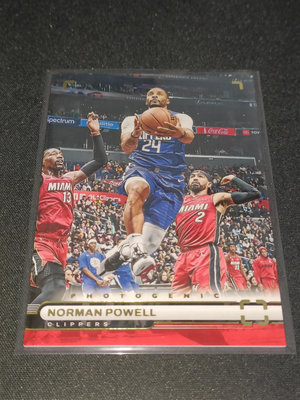 NORMAN POWELL 2022-23 PANINI PHOTOGENIC NBA #68 - LOS ANGELES CLIPPERS