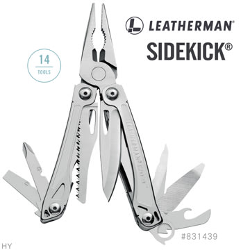 【Leatherman】831439 Sidekick 專業工具鉗/刀 折疊刀 工具夾 公司貨保固