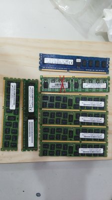 (樂華夜市)二手伺服器專用  8G@ 300  16G@600 PC3 DDR3 ECC  記憶體