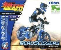 變形金剛~日本 TOMY 韋馱天翔 空中剪刀手 Aero Scissers 腳踏車 自行車 特技車 (含發射器)