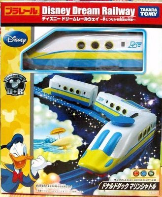 TAKARA PLARAIL 鐵道王國 DISNEY 迪士尼 唐老鴨 海岸線 特級列車 火車 電車 新幹線 玩具