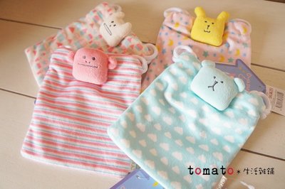 ˙ＴＯＭＡＴＯ生活雜鋪˙日本進口雜貨Oyasumi CRAFT晚安系列兔子/熊/猴子/貓布偶束口袋化妝包收納袋