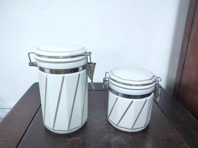 (日本生活用品)ART  DECO陶瓷密封罐一組(A1675)