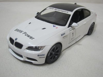 【KENTIM 玩具城】1:14(1/14)全新寶馬BMW E92 M3 Coupe白色授權RASTAR遙控車