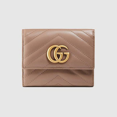 全新正品 Gucci marmont 短夾 皮夾 Ophidia mini GG supreme logo