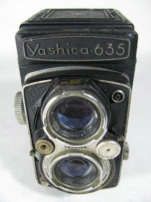[銀九藝] 早期照相機 日本 Yashica-635 機械相機 金屬相機