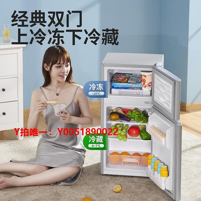 冰箱一級能效小冰箱家用小型租房宿舍節能省電雙開門大容量中型電冰箱
