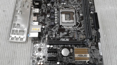 【 創憶電腦 】華碩 H110M-A/M.2 DDR4 1151腳位 主機板 附檔板 直購價 800元